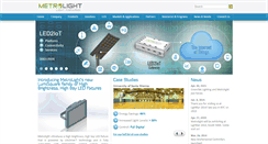 Desktop Screenshot of metrolight.com
